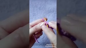 Узор крючком. Чередуем цветные нитки при вязании. Видео урок крючком для начинающих и не только