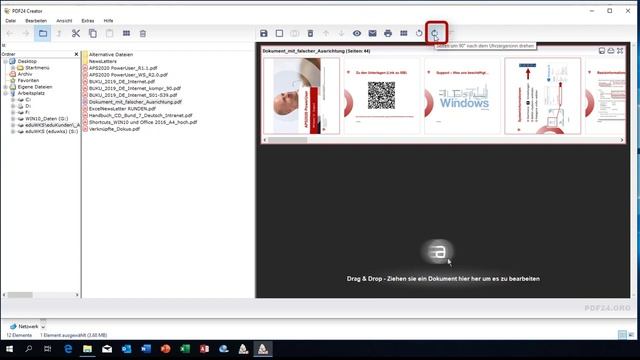PDF24 Creator - Seiten drehen смотреть онлайн