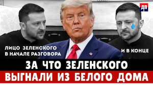 За что Зеленского выгнали из белого дома? | ДП news