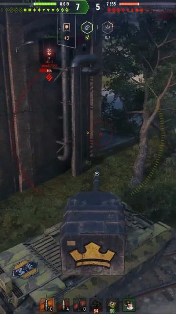 FV4005 - БАБАХА 10к урона💥 Карта Старая гавань 💥Top 1 WOT 💥 #shorts #wot #worldoftanks смотреть онлайн