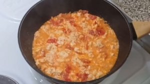 Омлет вегетарианский.