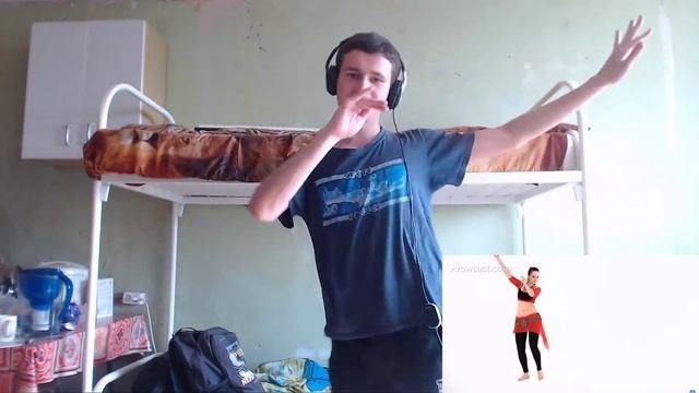 How to Do Hip Drops & Shimmy | Russian Male Belly Dance Tutorials #6 | Reaction