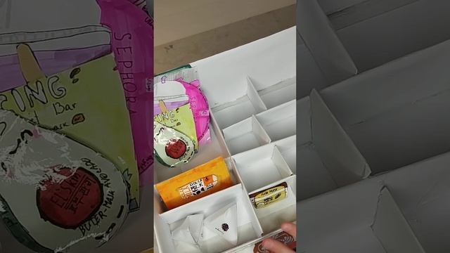 Разложила в новый органайзер косметику👻 смотреть онлайн