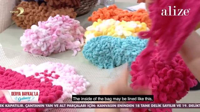 Alize Puffy ile Çanta Yapımı - Bag Tutorial смотреть онлайн