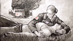 ЖЕНЩИНЫ ВСЕГДА ТАМ, ГДЕ БОЛЬШЕ ВСЕГО НУЖНЫ! Художники Георгий и Анастасия Бегма