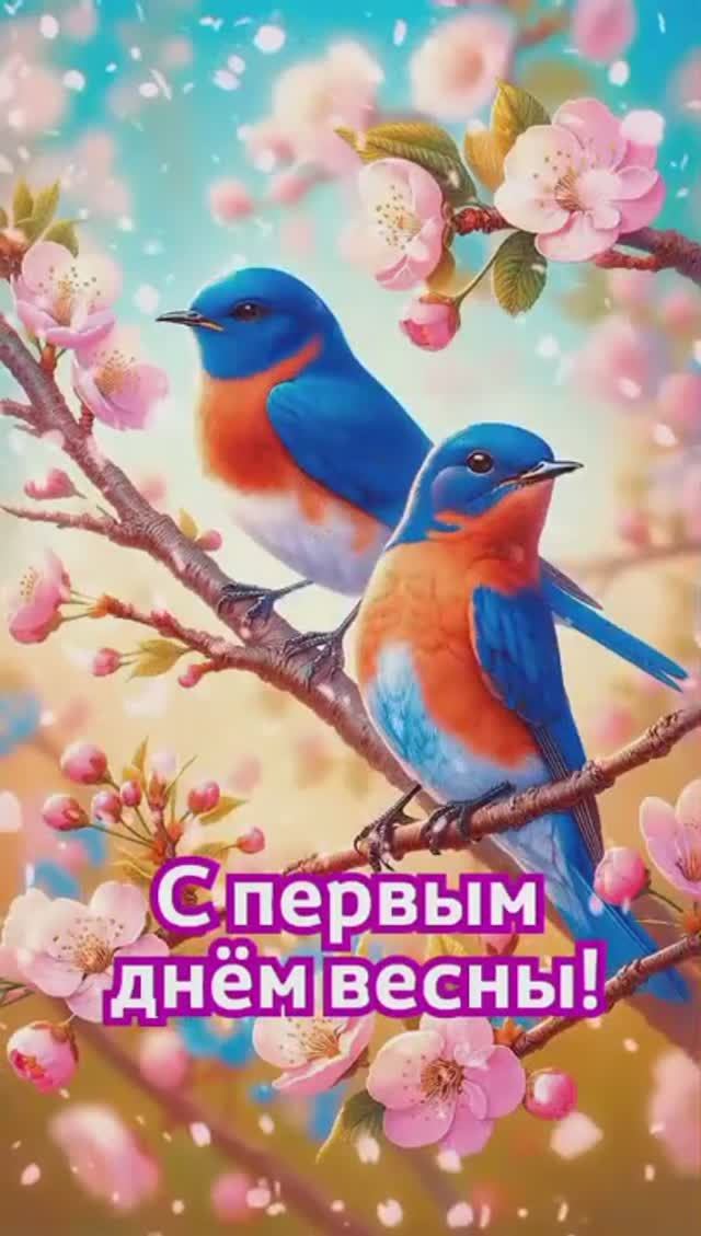 С Первым Днём Весны!!! #Shorts