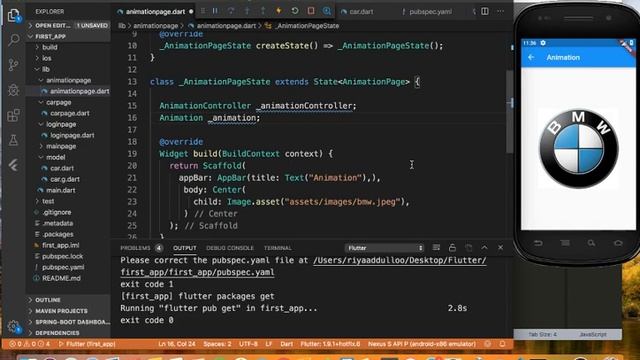 Lesson 6 - Flutter Animation смотреть онлайн