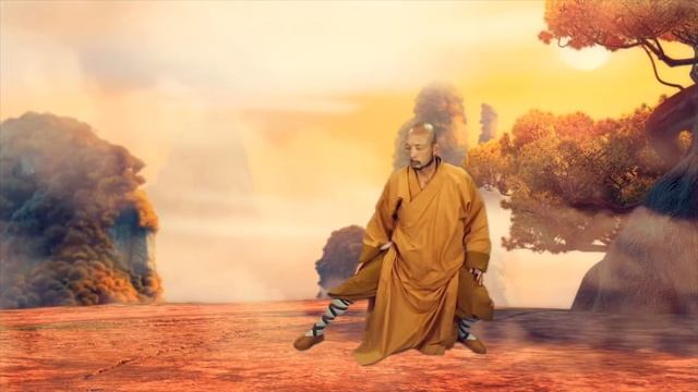 Shaolin Kung Fu Master—Yanjue Shi/少林寺第一护法释延觉演练八段锦