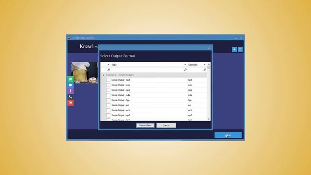Convert 3GP to MP4 Using Kernel Video Converter