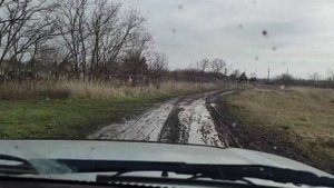 Прадо 95 по грязи