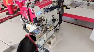 Автоматический оверлок SPARTAK для втачивания  манжет к рукаву или штанине .