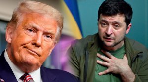 Встреча Донольда Трампа и Владимира Зеленского на Русском