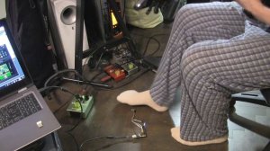 Оптическая MIDI педаль экспресии. Прототип.