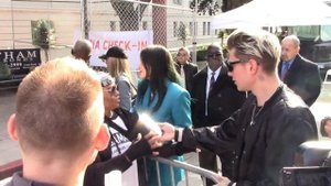 Bella Thorne And Boyfriend Benjamin Mascolo Hold Hands At The Women's March LA: Women Rising Event