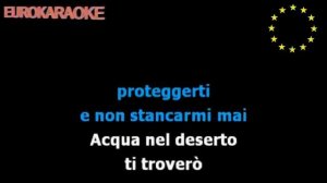 Adriano Celentano Ti Penso e Cambia Il Mondo   Karaoke