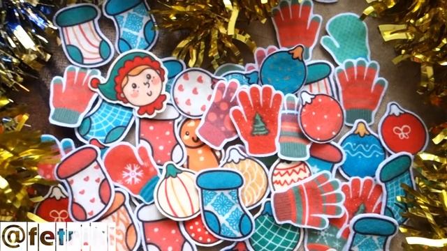 Новогодние значки смотреть онлайн