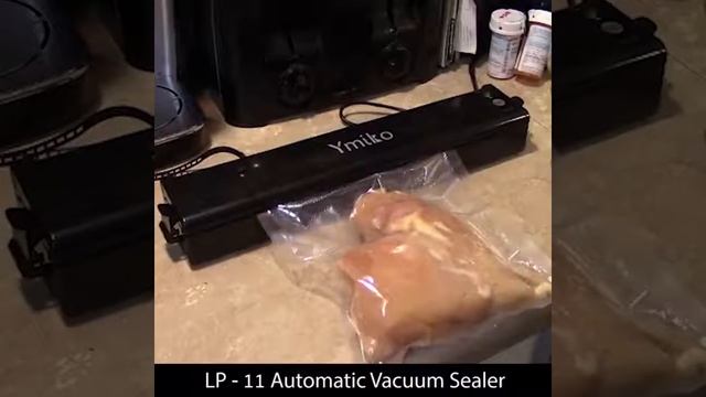 LP - 11 Vacuum Sealer Home Automatic Packing Machine - BLACK US PLUG (2-PIN) смотреть онлайн
