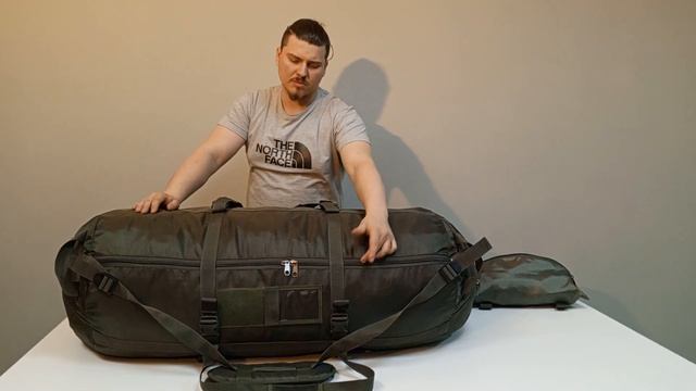 Обзор на Сумки - Баулы "МАМОНТ-М" 130, 150 и 180 литров в цвете олива от компании Цех Рюкзаков смотреть онлайн