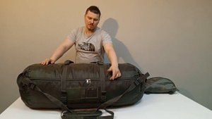 Обзор на Сумки - Баулы "МАМОНТ-М" 130, 150 и 180 литров в цвете олива от компании Цех Рюкзаков