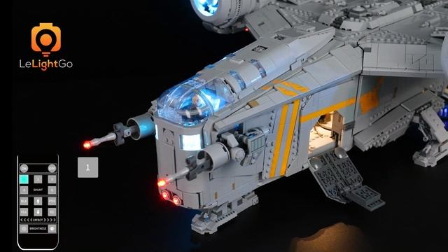 Remote Control Light Kit For The Razor Crest 75331 - LEGO Star Wars 75331 THE RAZOR CREST смотреть онлайн