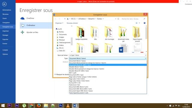 Partie 8 - Enregistrer son CV au format PDF - Word 2013 смотреть онлайн