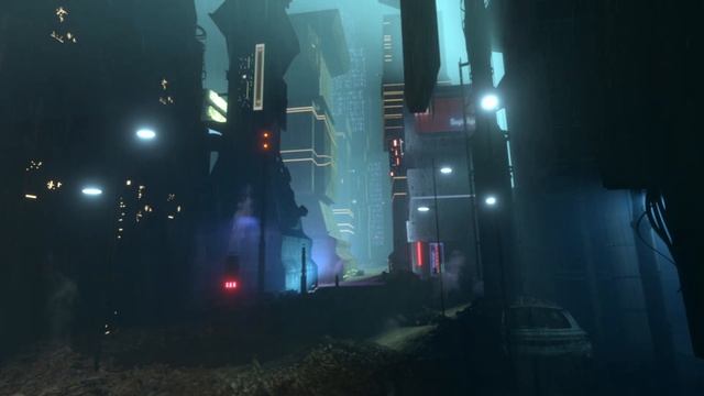 Blade Runner Backstreet AMBIENT music  Sound & Visual Experience - 2 Hours (1)