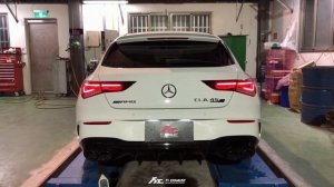 Mercedes  CLA45 S X118 AMG - exhaust sound