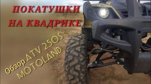 квадроцикл ATV 250S / MotoLand, Обзор квадроцикла