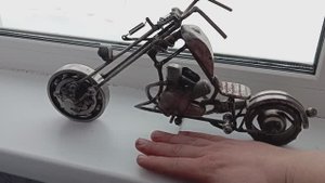 Самодельный мотоцикл из хлама