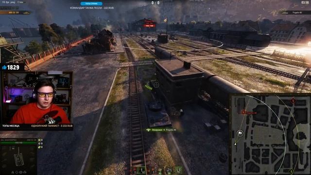 AMX 50 100 в рандоме + турнир от Adrenalin Rush и Пятёрочки смотреть онлайн