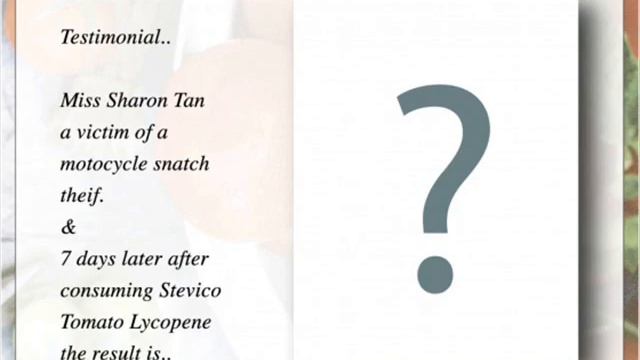 Remove skin pigmentation, freckles, scars in only 30days! with Stevico Direct Tomato Lycopene