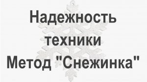 Причинно-следственный анализ Надежности техники методом "Снежинка" в системе Бизнес-инженер