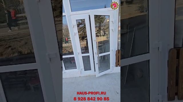 🏚Геленджик, замена двери и окна в кафе в центре курорта⚡️
✅Профиль Мелке 60