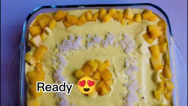 2 Mango Delight Recipe | 5 Minutes Mango Dessert With Biscuits Recipe 🥭 | Summer Desserts | Dessert