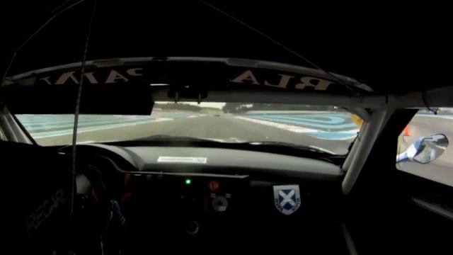 Qualifying Lap Paul Ricard Blancpain Endurance Series 2011 Spec BMW Z4 GT3 Ollie Millroy