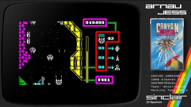 CANYON WARRIOR Zx Spectrum by Stephen Cork смотреть онлайн
