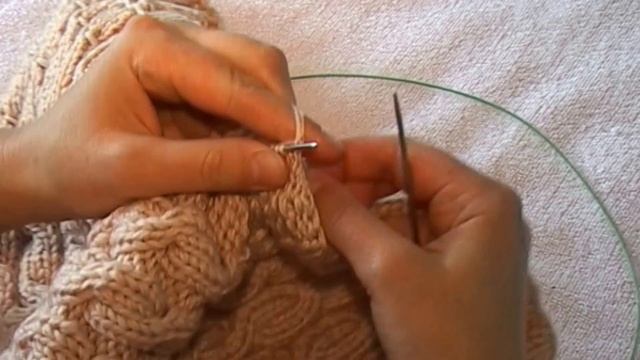 Женская весенняя шапка косами ( макушка, закрываем ) смотреть онлайн