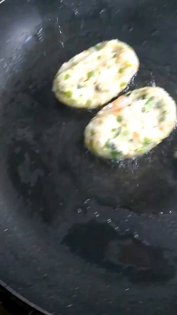 Rice Potato Veg Cutlets #shorts #ytshorts #potatorecipe