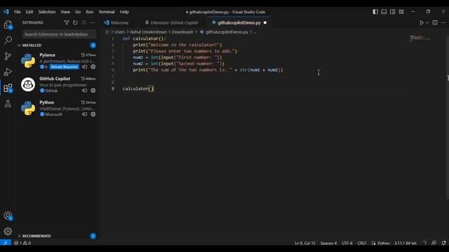 GitHub Copilot- How to use? | Practical demo with Visual Studio Code