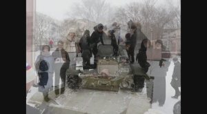 Донской фронт. Экспозиция. Настоящий танк.