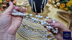 13. Винтажные украшения из натурального и искусственного жемчуга.