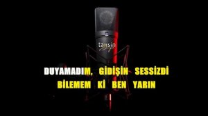 Dedublüman - Belki / Karaoke / Md Altyapı / Cover / Lyrics / HQ