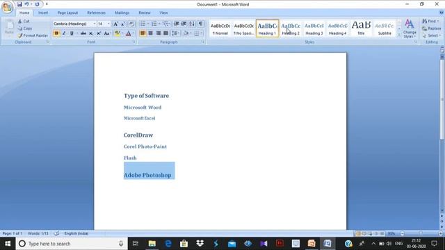 Importing Data From Word (in Power Point)