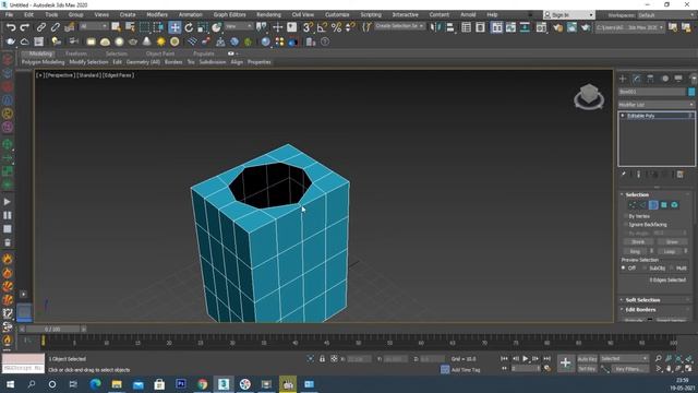 How to create Round Cap in Rectangular Jar. #maxtips #modeling tips #hinditutorial हिंदी  मे शिखे