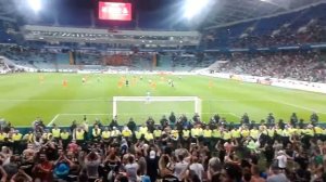 Сумасшедшие фанаты Локо. Финал Кубка России по футболу 2017 год. Стадион Фишт