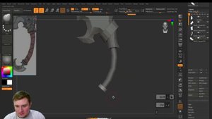 Zbrush - Блокаут, работа с примитивами #2