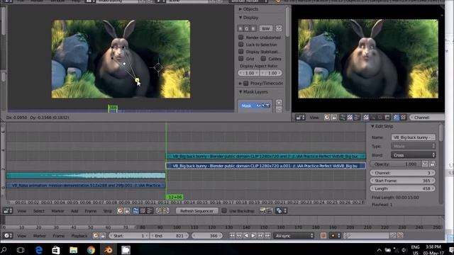 Quick Mask in Blender VSE #1 Make the Mask смотреть онлайн