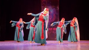 Грузинский танец "Ачарули". Тсвт "Семирамида" - руководитель Лейла Адора.