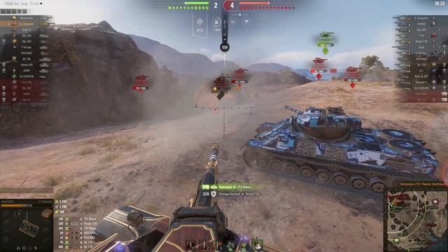 WoT Ace Tanker: S.Conqueror, 10K DMG, 9 KILLS, El Halluf, Standard Battle смотреть онлайн