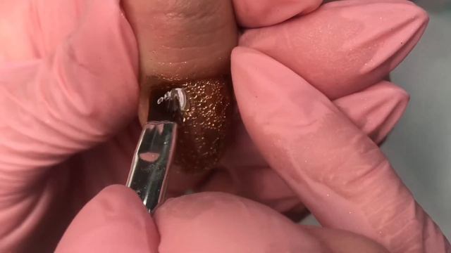 Простой дизайн пенойПена и втиркаКоррекция ногтейКатя Невзорова